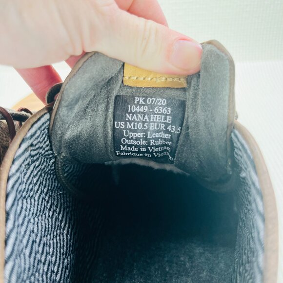 OluKai Nana Hele Chukka Bootie Shoe Suede Leather Waterproof Mens Size 10.5 - Picture 10 of 11